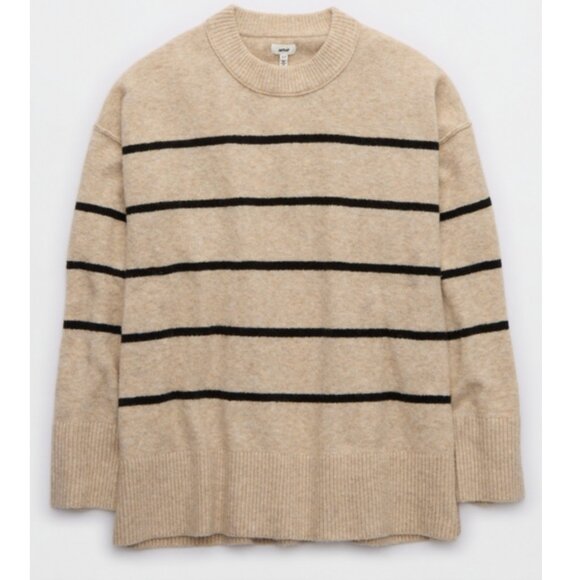 American Eagle Aerie Unreal Sweater Striped XXS - Picture 3 of 5